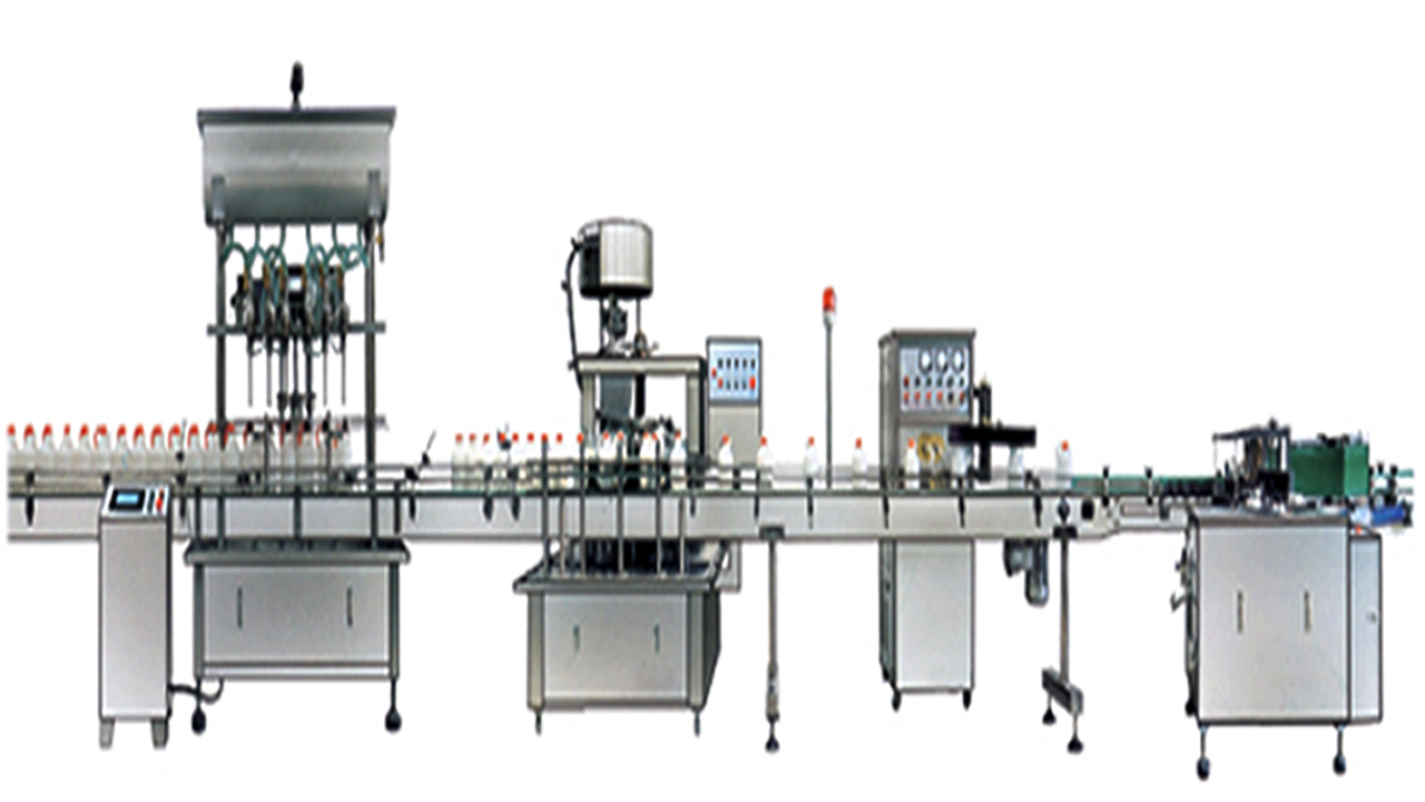 fully automatic production line filling capping sealing lijnvulling afdekking inductiesealing.jpg