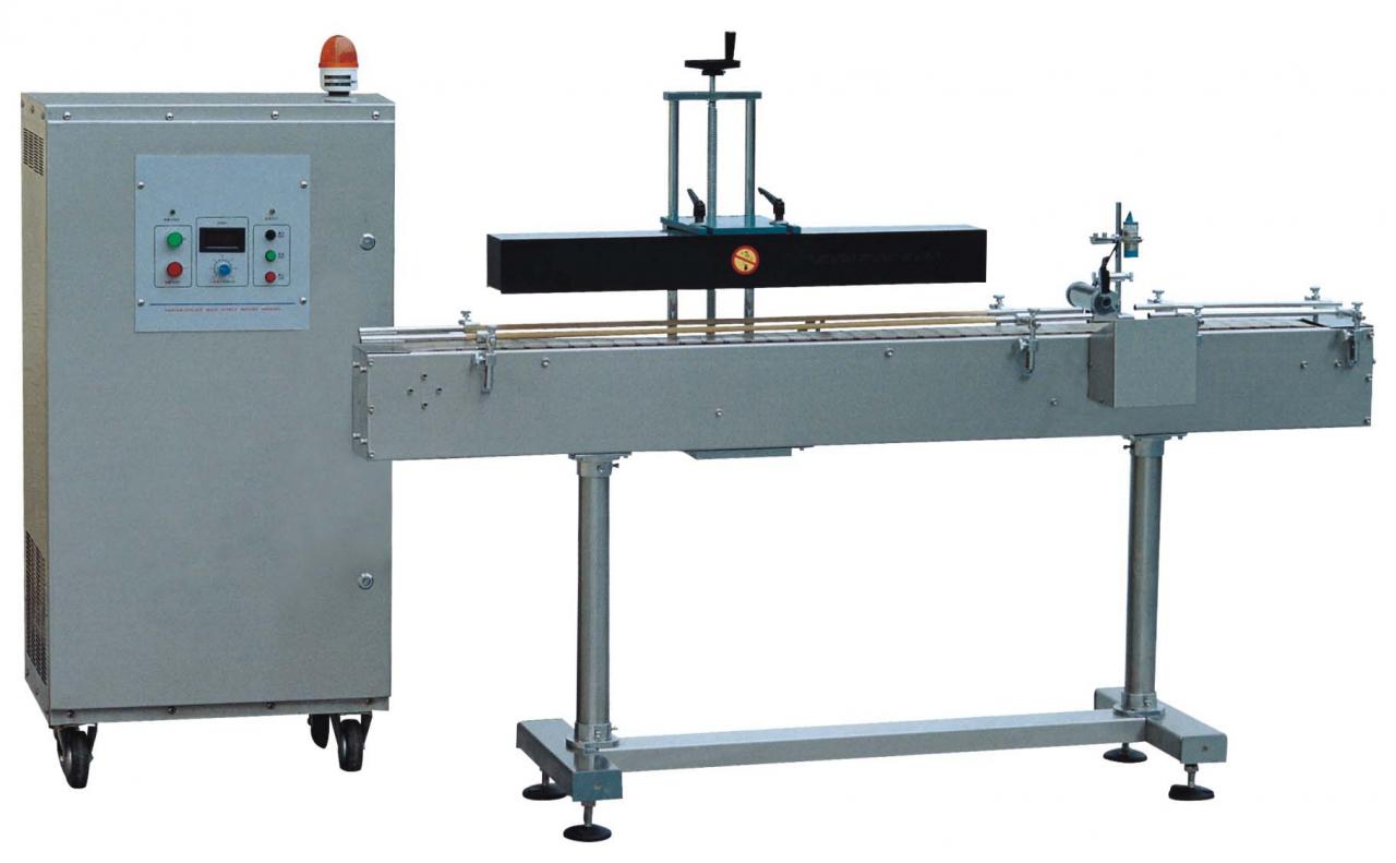 LARGE power electromagnetic induction sealing machinery VKPAK-Elektromagnetische-Inductie-Aluminium-Folie-Sluitmachine