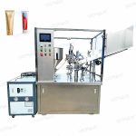 Automatische crème-lotiontubes vul- en sluitmachine met waterkoeler
