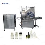Automatische E-sigaret vloeistof olie fles vulmachine plugger capper machine