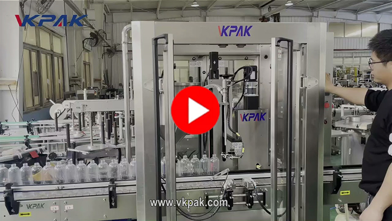 Enkelvoudige vullijn voor saus, shampoo