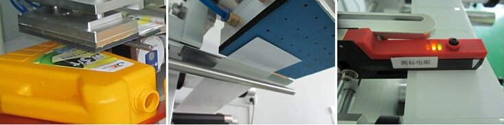 Spuitzakken Plastic Zakken Etiketteermachine Semi-automatisch Voor Vlakke Oppervlakte