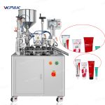 Kunststof gelamineerde buisvulmachine met ultrasone sluitmachine, semi-automatisch