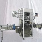 Automatische krimpfolie-etiketteermachine voor flessendoppen