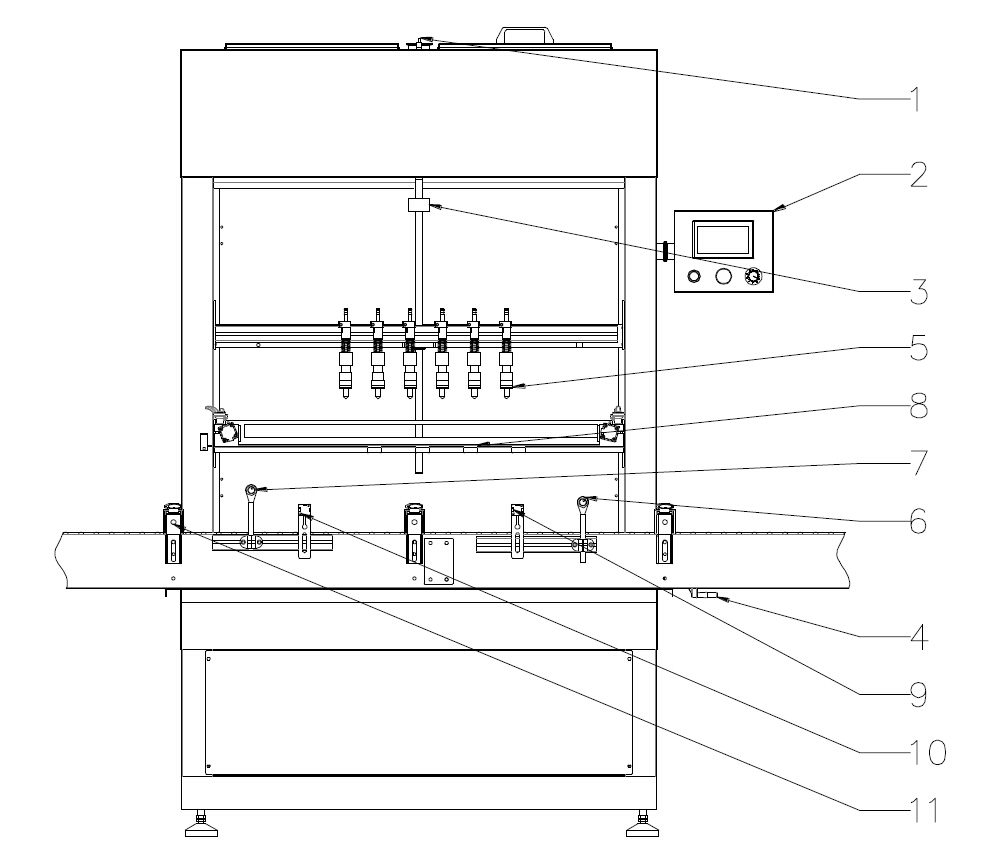 drawing of overflow filling machines overloop vulmachine automatisch.jpg