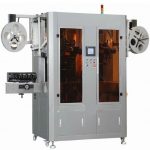 Automatische dubbele koppen bekers drinkflessen mouw etiketteermachine