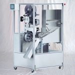 Automatische lege zachte knijp tandpasta cosmetische tubes etiketteermachine