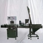 Automatische lineaire vacuümafsluitmachine voor glazen potten in de voedingsindustrie