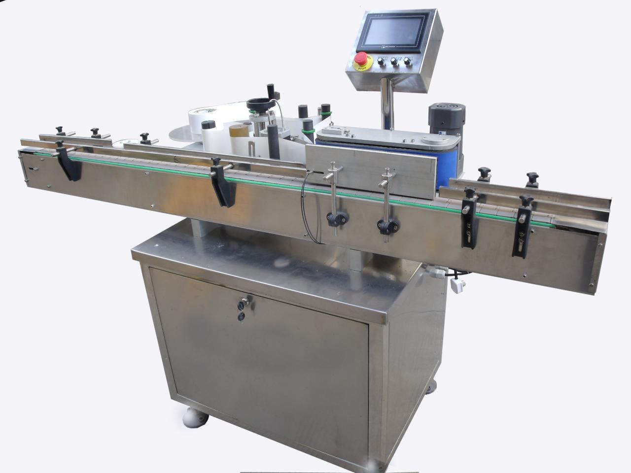 round bottles labeling machine Automatische E-liquid etiketteermachine zonder stickers.jpg