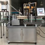 Automatische roterende schroef aluminium deksel Ropp-dopmachine voor wijnflessen