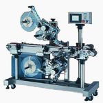 Vlakke oppervlaktekaart zeepstaaf boven naar beneden dubbelzijdige etiketteermachine