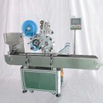 Hoge snelheid horizontale ronde flessen flesjes injectiespuiten etiketteerapparatuur