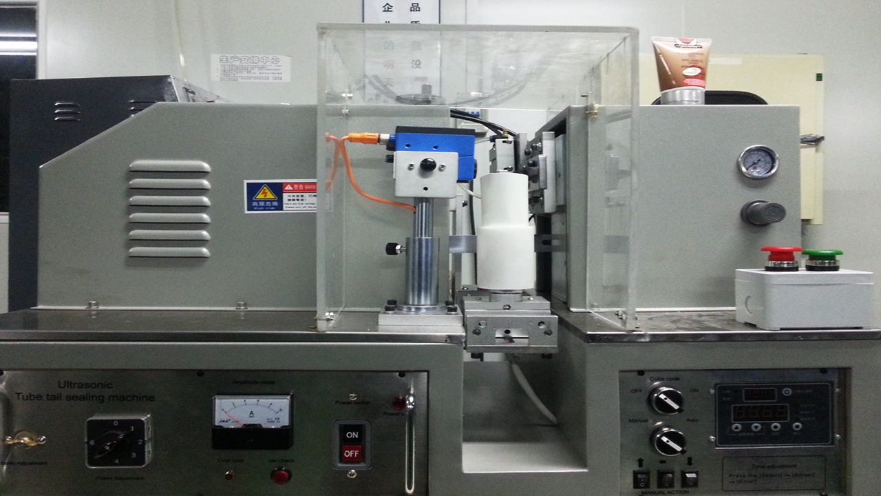 ultrsound sealing machine tubes ultrasone buizen sealmachine semi-automatische buizen sealer