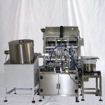 Monoblock Haarverzorgingsolie Kleine Flessen Vul- En Persdopmachine