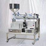 Semi-automatische buisvulmachine met ultrasoon afdichtingsapparatuur